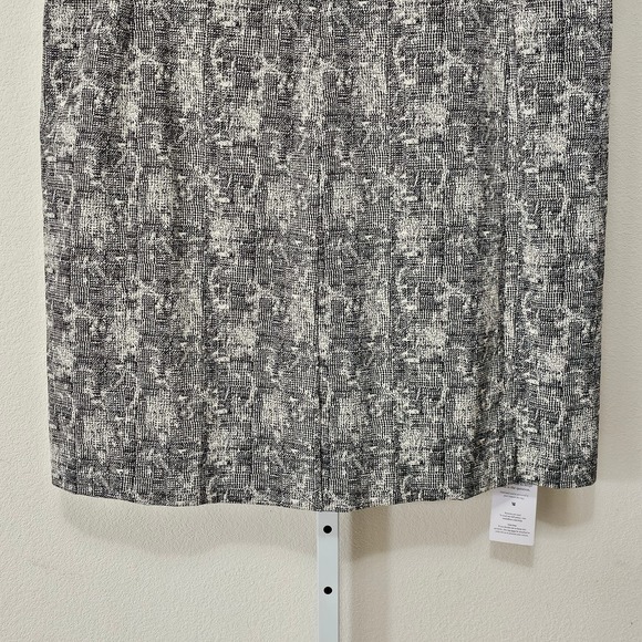 M.M. LAFLEUR NWT Aditi Crackle Sleeveless Black & Cream Dress Sz +3 (US 3X) - Picture 8 of 15